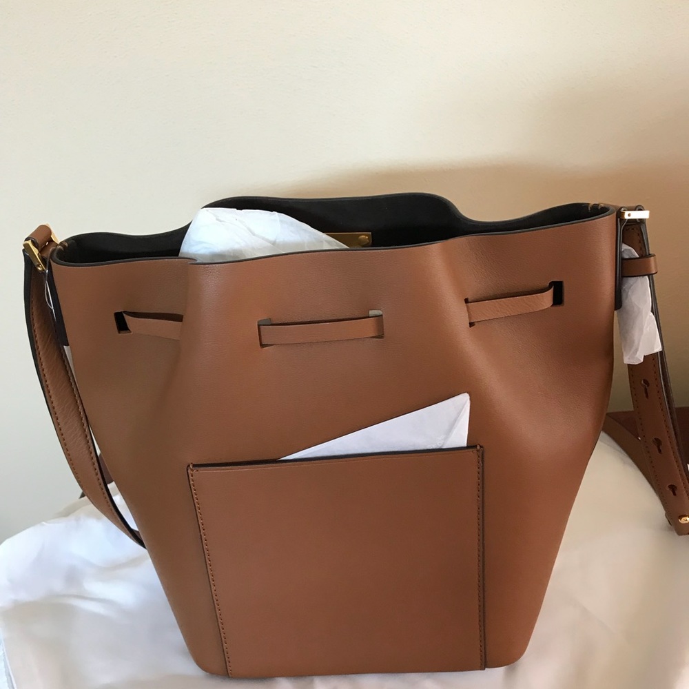 Michael Kors Collection Miranda Leather Bucket Bag - Picture 4 of 6